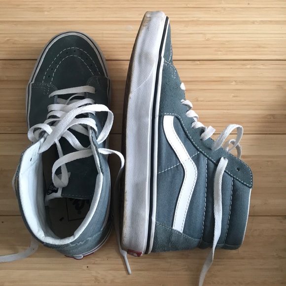 Vans Shoes - Blue suede vans